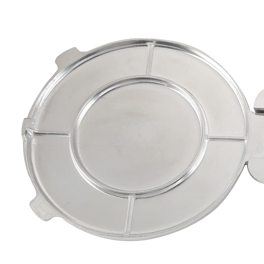 8-Inch Aluminium Tortilla Press - Silver or Black