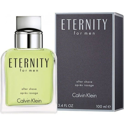 CALVIN KLEIN ETERNITY FOR MEN 100ML AFTER SHAVE I NEW SEALED BOX I UK
