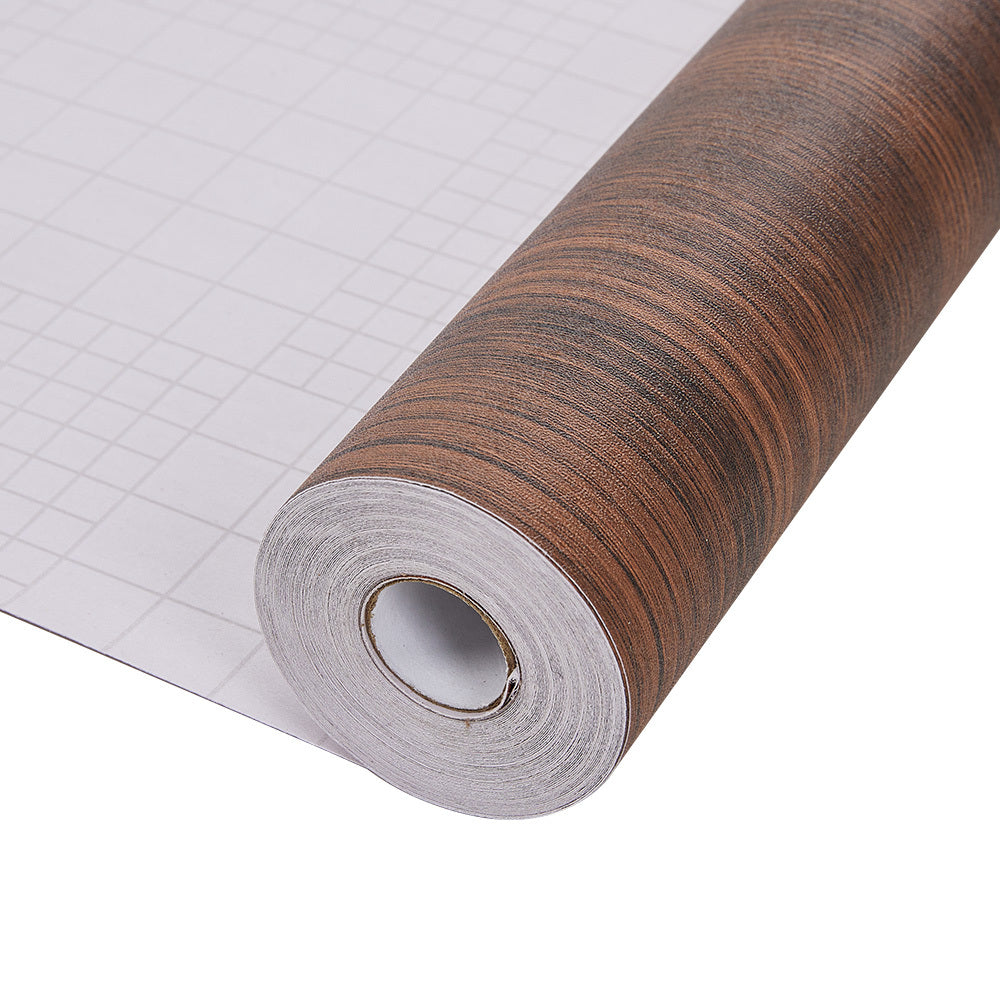Quality Back Sticky Wall Stickers 61cm x 10M, Self-Adhesive Waterproof Vinyl Flooring Roll, Easy DIY Light Wood Plank Design, Wear-Resistant, Peel and Stick Floor & Wall Paper for Quick Home Renovation, Ideal for Living Room, Kitchen, Bathroom