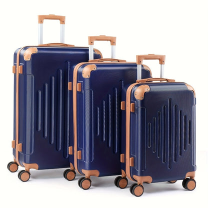 Hard Shell Luggage Set 3 4 5 Piece ABS Suitcase Set with 360° Spinner Wheels Expandable Lightweight Hardside 12 16 20 24 28 Inch 7 Colour Combinations UK