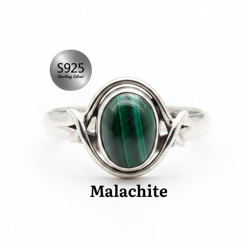 925 Sterling Silver Natural Gemstone Designer Ring~ Natural Gemstone Ring ~ Amethyst, Labradorite, Rainbow Moonstone, Carnelian, Malachite, Gift For Birthday
