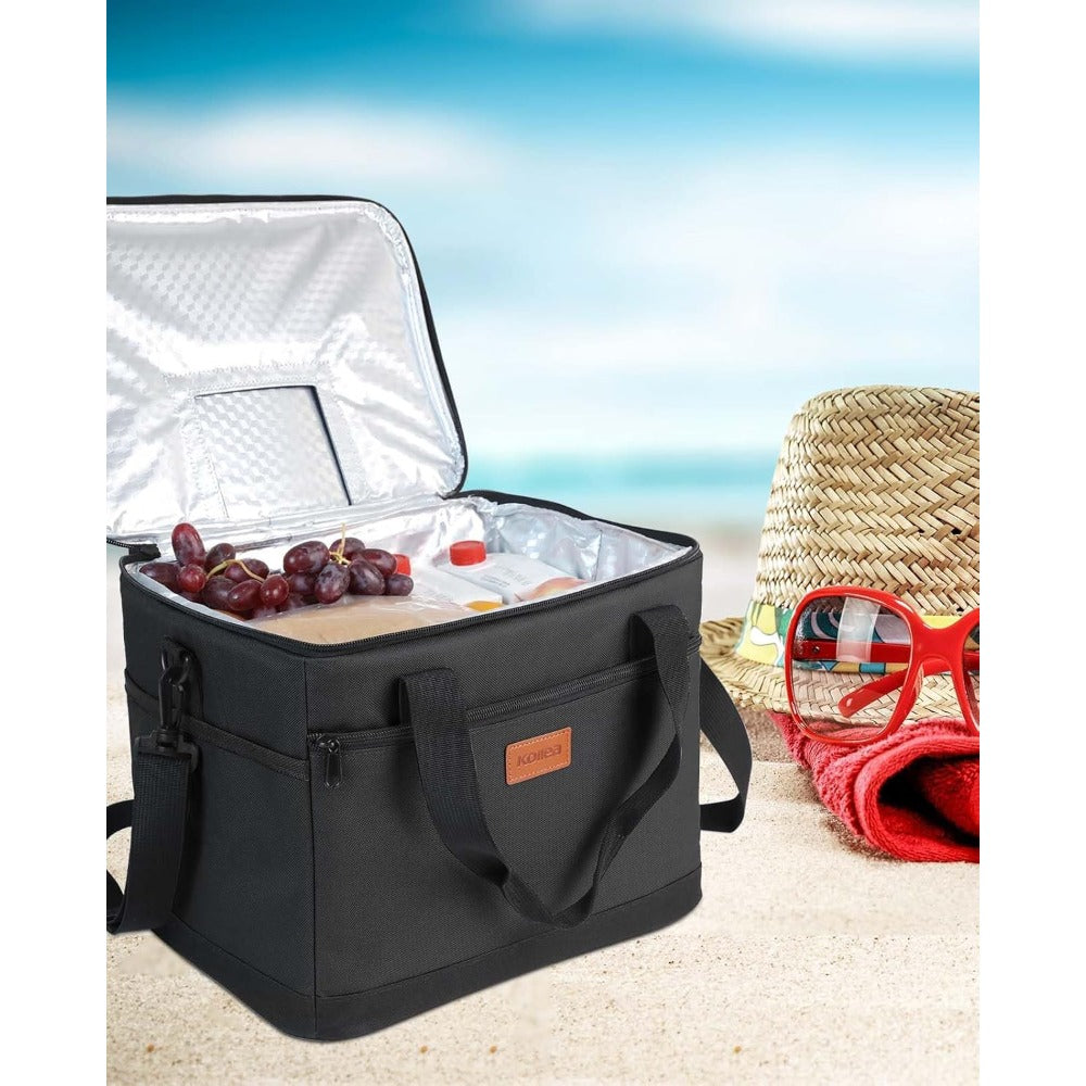 30L Large Capacity Insulated Lunch Bag – Leak-Proof And Cold-Keeping Bag – Perfect for Camping, Picnics, Barbecues, Travel, And Work.