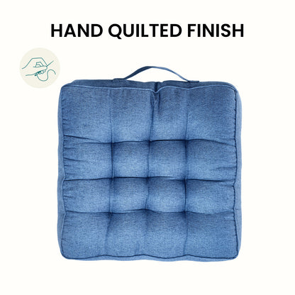 Chair Cushions Tufted Garden Kitchen Chair Cushion with Handle Strap Comfortable Chair Pads for Dining Room Kitchen