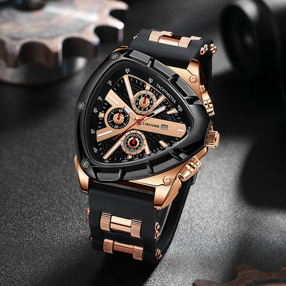 [Quartz Watch] Multifunctional New Men's And Women's Quartz Watch - with Luminous Hands And Date Display - Elegant Business Casual Timepiece