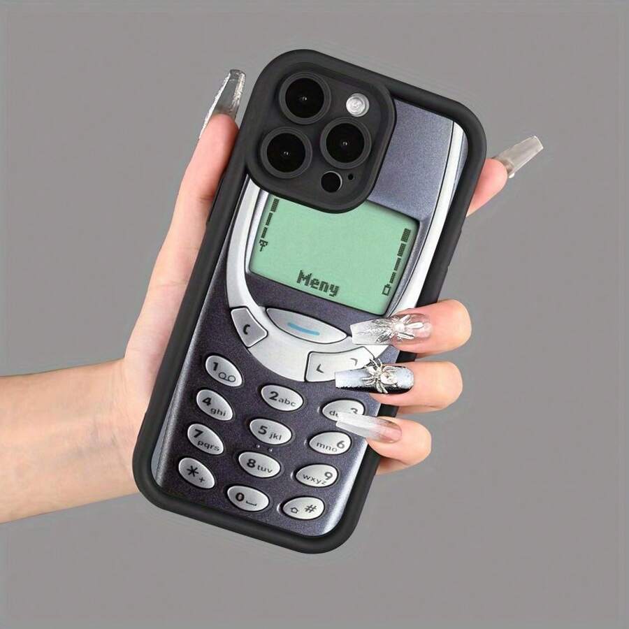 This Stylish Retro Phone Case Is Both Simple And Distinctive, Appealing to Everyone Regardless of Gender. It Fits Various for iphone Models Including 16, 15, 14, 13, 12, 11, XS, XR, X7, 8 Plus, Pro Max, And Mini. It'S a Perfect Present for Friends