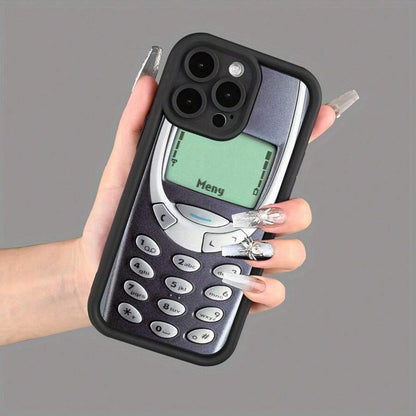 This Stylish Retro Phone Case Is Both Simple And Distinctive, Appealing to Everyone Regardless of Gender. It Fits Various for iphone Models Including 16, 15, 14, 13, 12, 11, XS, XR, X7, 8 Plus, Pro Max, And Mini. It'S a Perfect Present for Friends