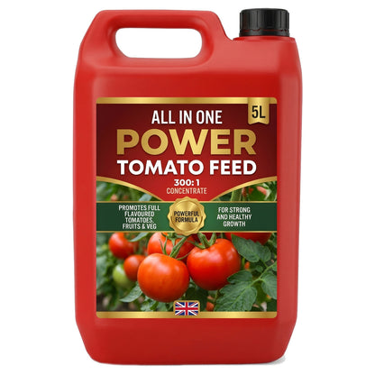 Nutrient Packed Concentrated Healthy Tomato Feed For Tomatoes, Peppers & Cucumbers (5 Litre)