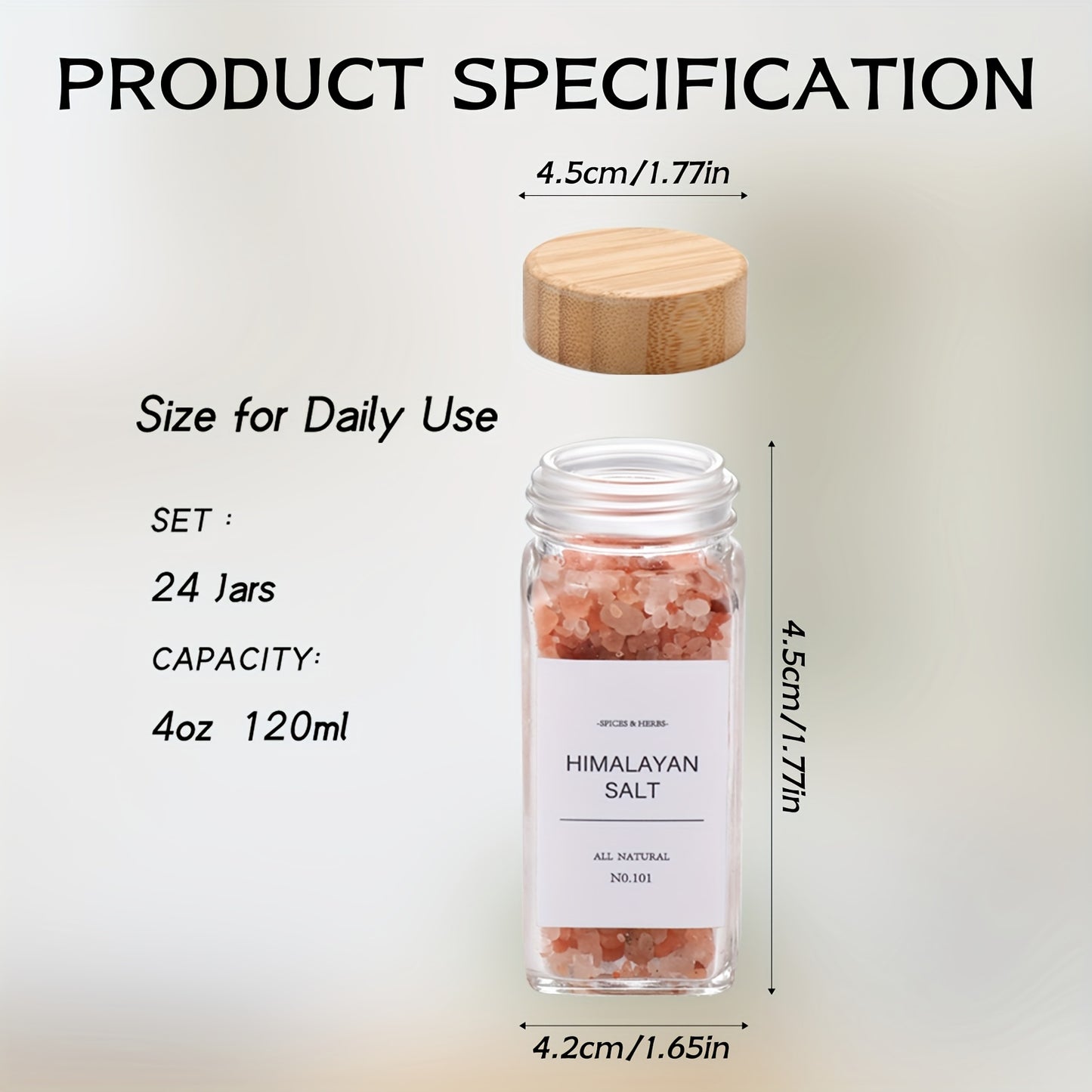 15/24pcs Spice Jars with Label Paper And Lid, 4oz, Spice Empty Bottles with Collapsible Funnel, Glass Condiment Containers, Storage Jars, Commercial Restaurant Kitchen Accessories, Kitchen Condiment Jars