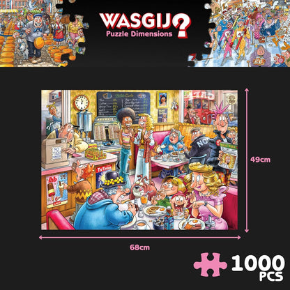 Wasgij Destiny 27, Café to Latte! 1000-Piece Jigsaw Puzzle for Adults - Colorful, Challenging & Brain-Teasing Adult Puzzle - Puzzle the Future