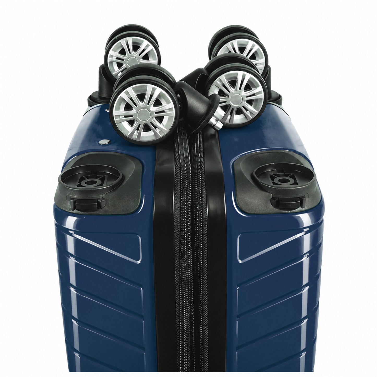 Direct Luggage Underseat Cabin Case 40 x 25 x 20 cm RyanAir Approved Size with Combination Lock and Detachable 360° Wheels T-HC-US-1627