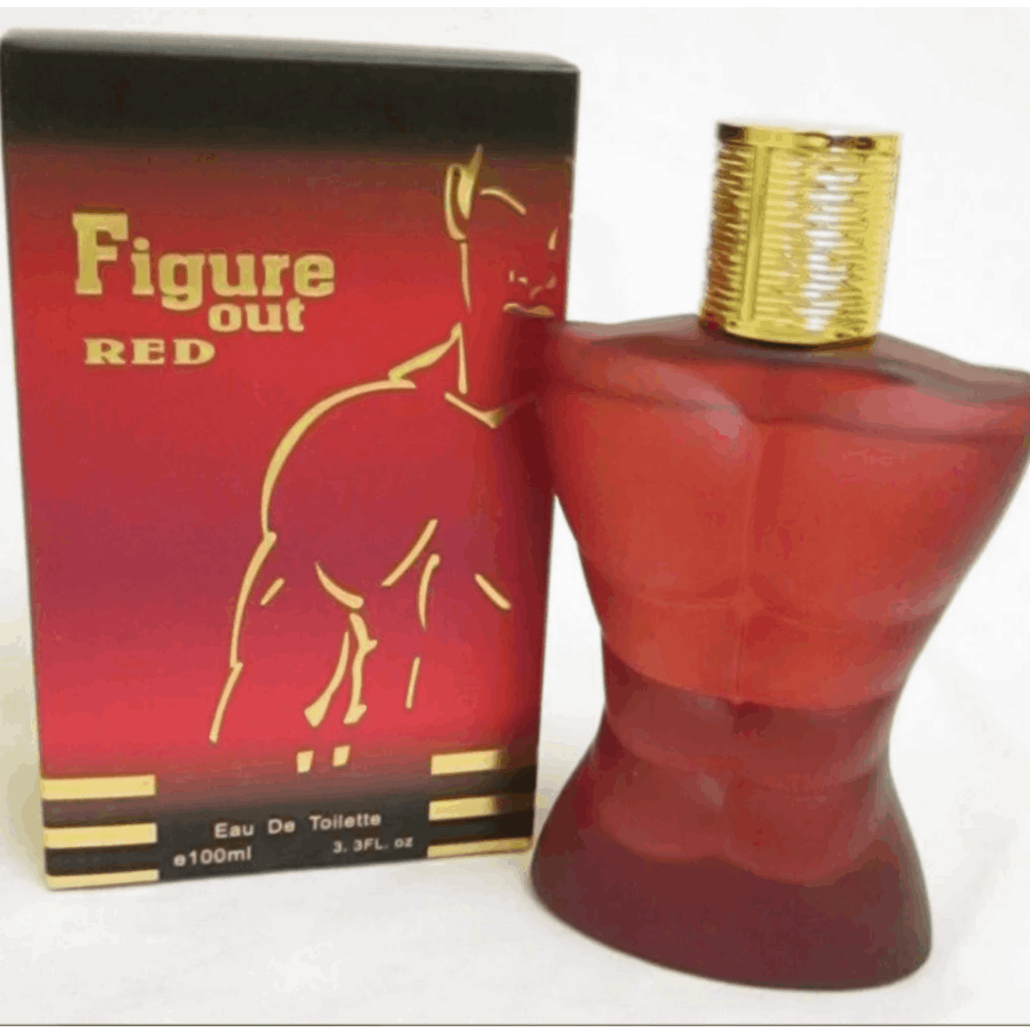 Figure Out Red Men's Perfume EDT 100ml – Dynamic & Energizing Aromatic Spicy Fragrance for Him – Long-Lasting Masculine Perfume Spray – Invigorating Scent for Active Lifestyles, Sport, & Everyday Confidence – Premium Quality Designer Inspired Aroma – Unle