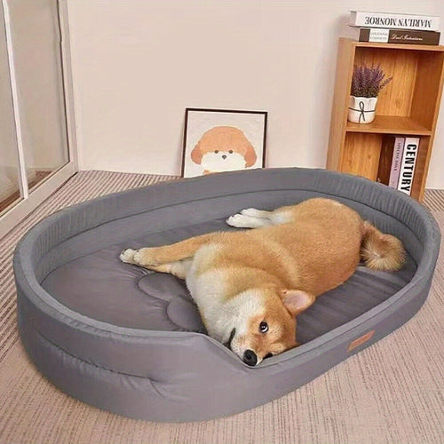 [Machine Washable Pet Bed] Pet Bed, Machine Washable Mattress for Dogs And Cats, Cozy & Soothing Support Cushion