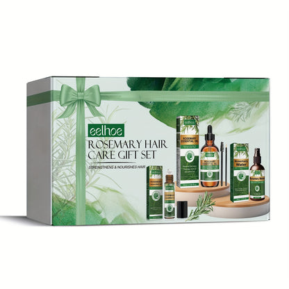 Rosemary Hair Care Gift Set, Moisturizes Hair, Leaving It Soft, Fluffy, Strong, And Nourishing Hair Roots. Can Be Used on The Scalp, Hair, And Eyelashes. Multi-Purpose Gentle Hair Care, Essential for Valentine'S Day, Carnival, And Birthday Gifts