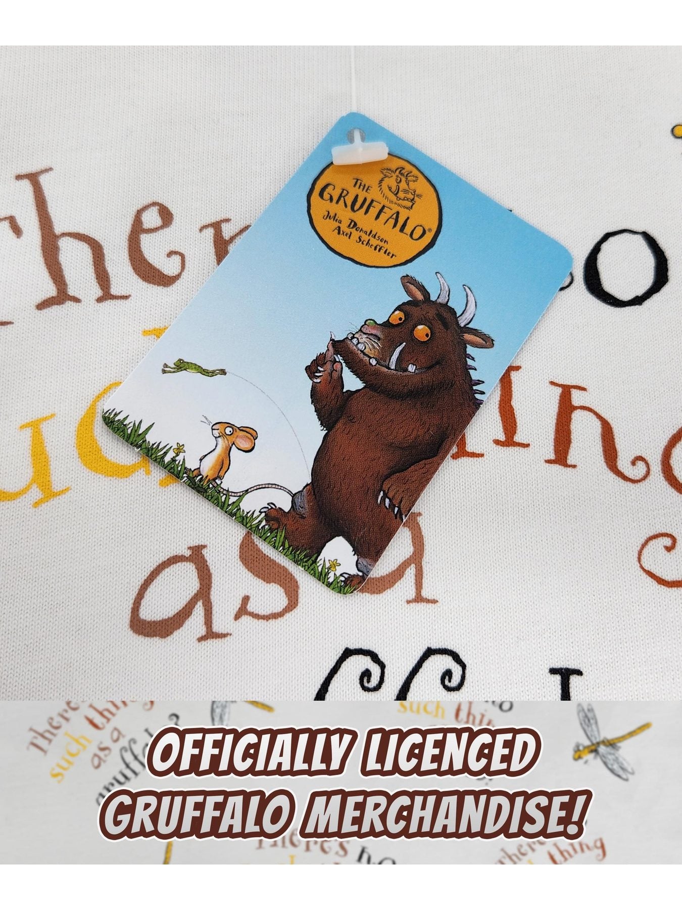 Gruffalo 100% Cotton Long Sleeved Pyjamas, Stocking filler xmas gift