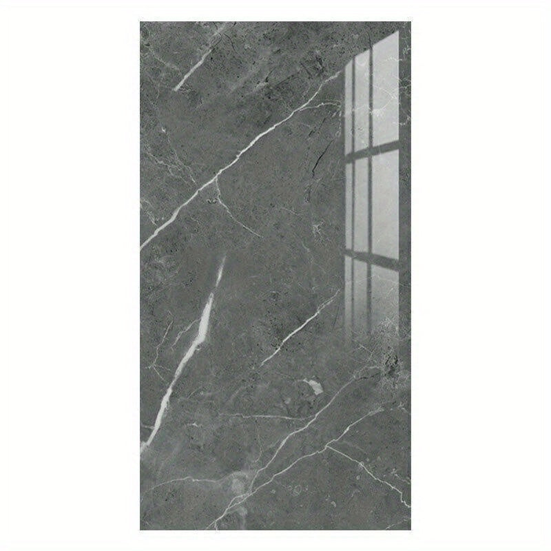 20/24/40pcs Waterproof Self-Adhesive Marble Wall Tile Stickers - Peel & Stick PVC/PE Foam Tiles with Contemporary Straight Puzzle Pattern, Washable & Removable for Bathroom, Kitchen, Living Room Home Decor, Vinyl Stickers Waterproof, Bathroom Renovations,