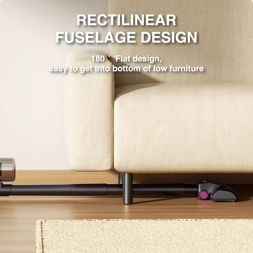 4-in-1 Handheld Vacuum Cleaner Ultra Lightweight Cordless Stick Vacuum, 8000 Pa Powerful Suction- High-Speed Motor, Vacuuming & Mopping & Sweeping, Suitable for Home, Carpets, Pet Hair Cleaning, Easy to Operate and Store, 60dB Low Noise, 3000 mAh, Carpet