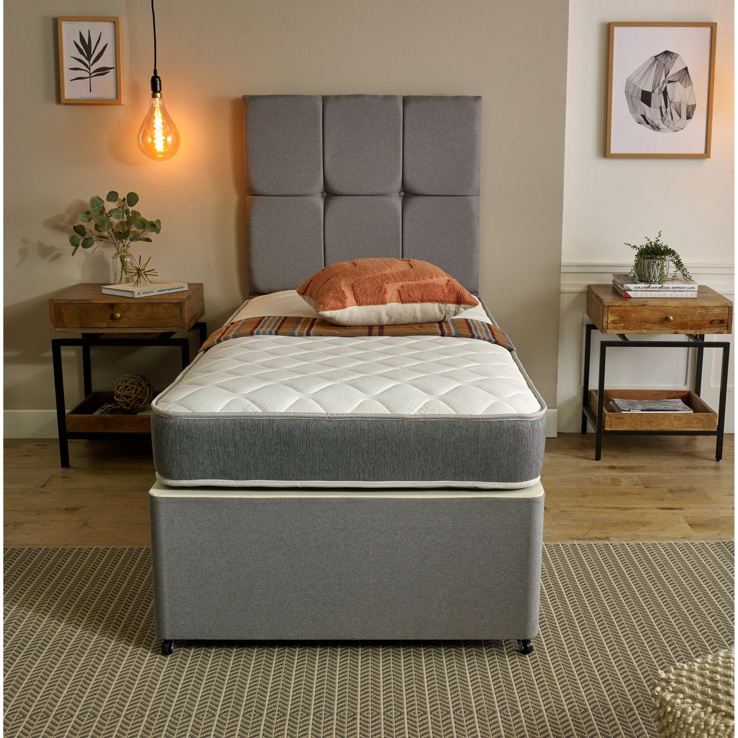 Wellington Hybrid Memory Foam and Open Coil Spring Mattress