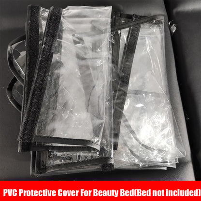 Premium Plastic Clear PVC Protective Massage Tables Cover For Beauty Spa Bed Uk