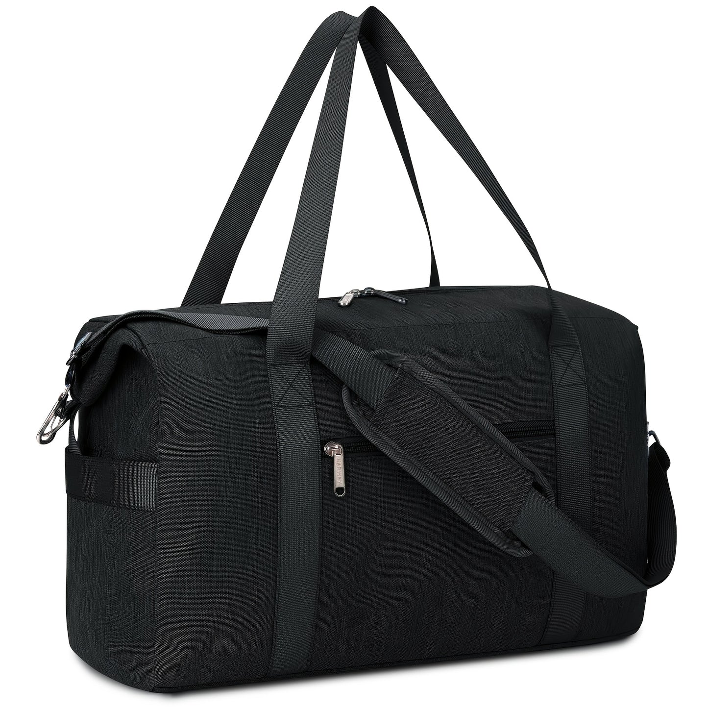 Underseat Carry-On Cabin Bag Foldable Travel Duffel Tote Women Men Multiple Pockets Reinforced Stitching Airplane Train Overnight Bag