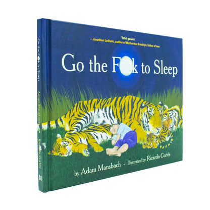 Go the F to Sleep Book | Funny Adult Humor Bedtime Parody