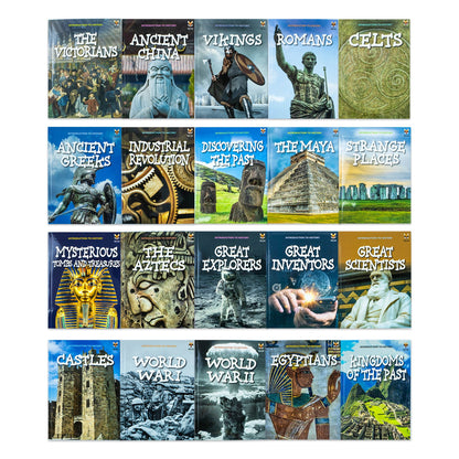 Children'S Introduction to History for Beginners (Series1 & 2) 20 Paperback Books Collection Set Fun Educational History for Kids & Engaging Learning
