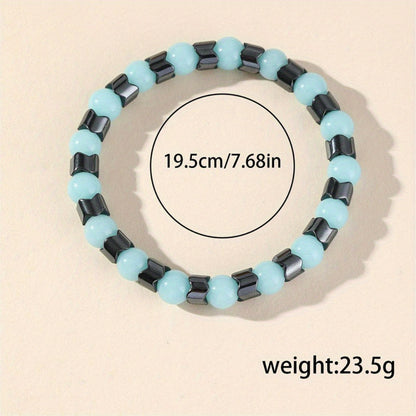 New European and American Style Fun Personality Glow-in-the-Dark Bracelet, Youthful Unisex Wristband, Suitable for Various Holiday Gifts