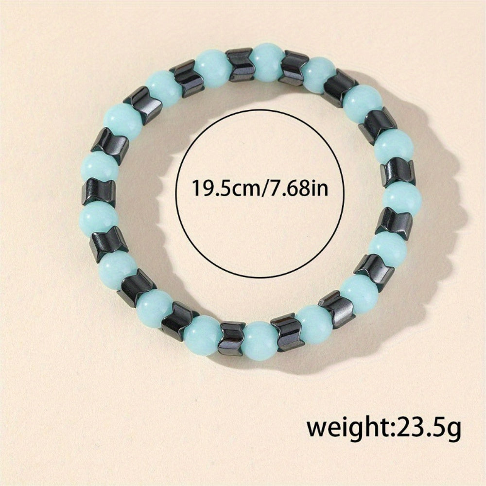 New European and American Style Fun Personality Glow-in-the-Dark Bracelet, Youthful Unisex Wristband, Suitable for Various Holiday Gifts