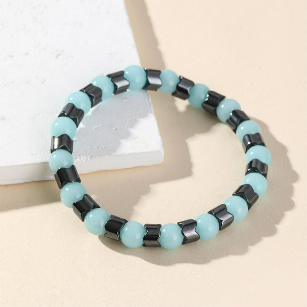 New European and American Style Fun Personality Glow-in-the-Dark Bracelet, Youthful Unisex Wristband, Suitable for Various Holiday Gifts
