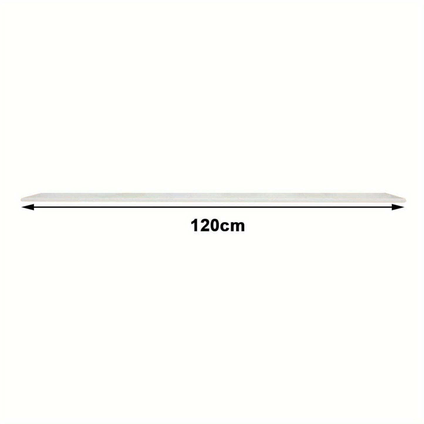 120Cm White Radiator Shelves, Including Easy Fit Brackets, Shelf Sizes