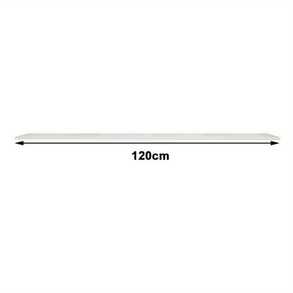 120Cm White Radiator Shelves, Including Easy Fit Brackets, Shelf Sizes