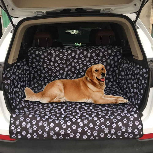 Universal Heavy Duty Waterproof Dog Car Boot Protector Cover - Durable Pet Car Seat Protector for Large Dogs, Easy to Clean & Foldable (61in x 40in x 12.9in), Protects Car Interior From Scratches, Dirt, And Pet Hair
