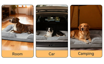 Orthopedic Dog Bed with Removable CoverFoam Pet Mattress for All-Season Comfort, Non-Slip Bottom, Fits Medium/Large/Small Dogs, Cozy Bedroom Accessory