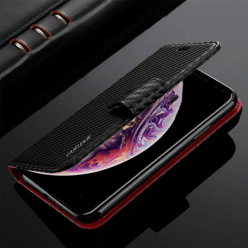 Flip Wallet Case for Galaxy S22+ and S20+ 5G - Black