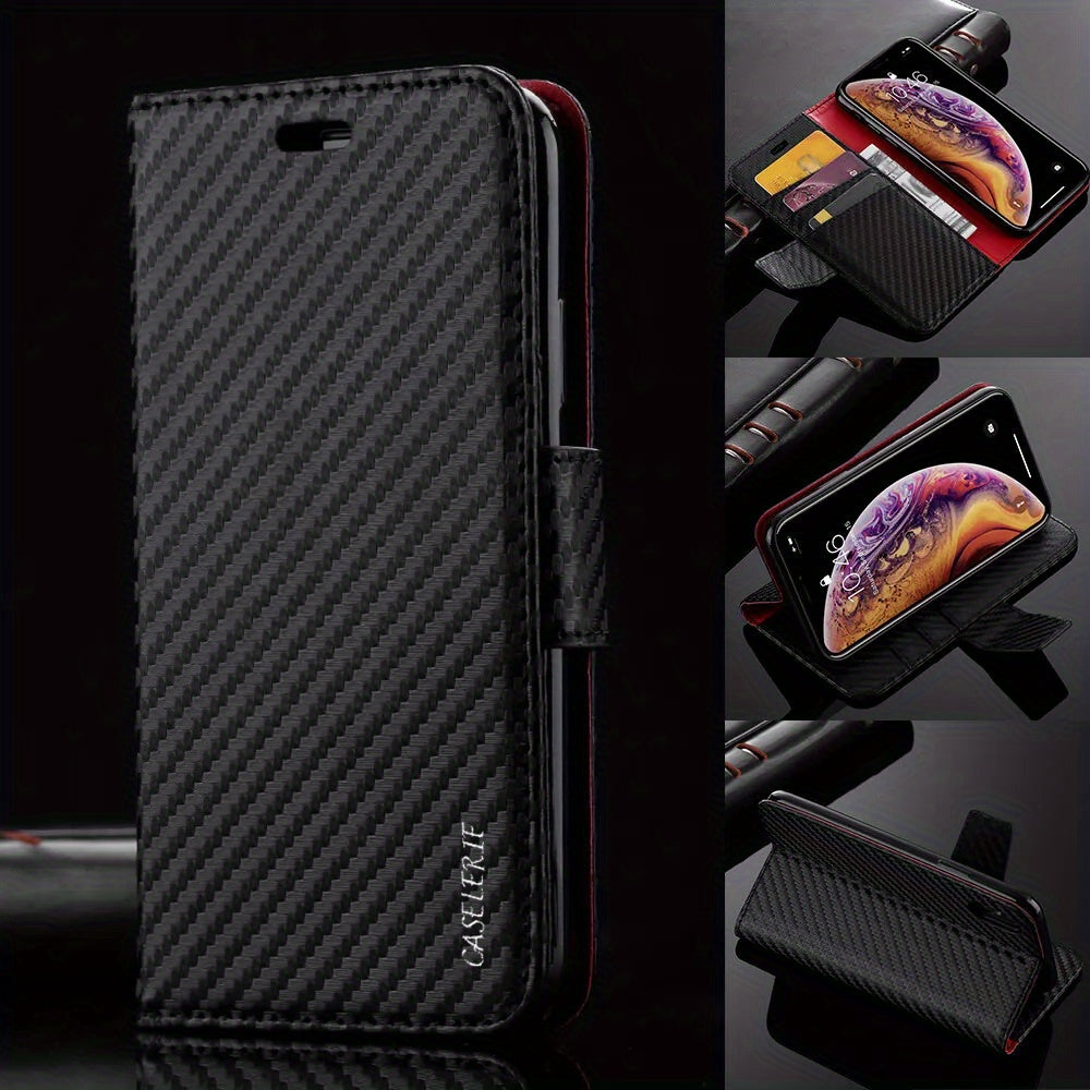 Flip Wallet Case for Galaxy S22+ and S20+ 5G - Black