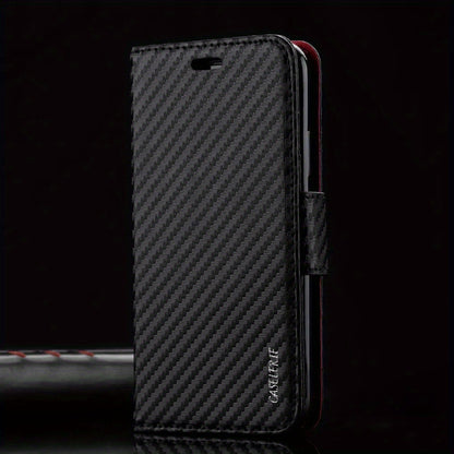 Phone case: Ultrathin Carbon Fiber Leather Case for  Galaxy S20 S21 FE S24 S23 Ultra A53 A15 A14 A35 Shockproof Phone Case