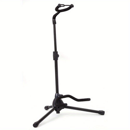 Hola! Music Guitar Stand - Height Adjustable, Collapsible with Padded Neck & Yoke - Pack of 1 Tripod