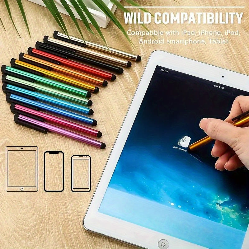 5/17/27/37/47/57/67/77pcs Capacitive Pen, Touch Screen Stylus, Universal Mobile Phone Accessory, Drawing Tool, Advertising Pen, Signature Pen, Portable Accessory, Stylish Accessory