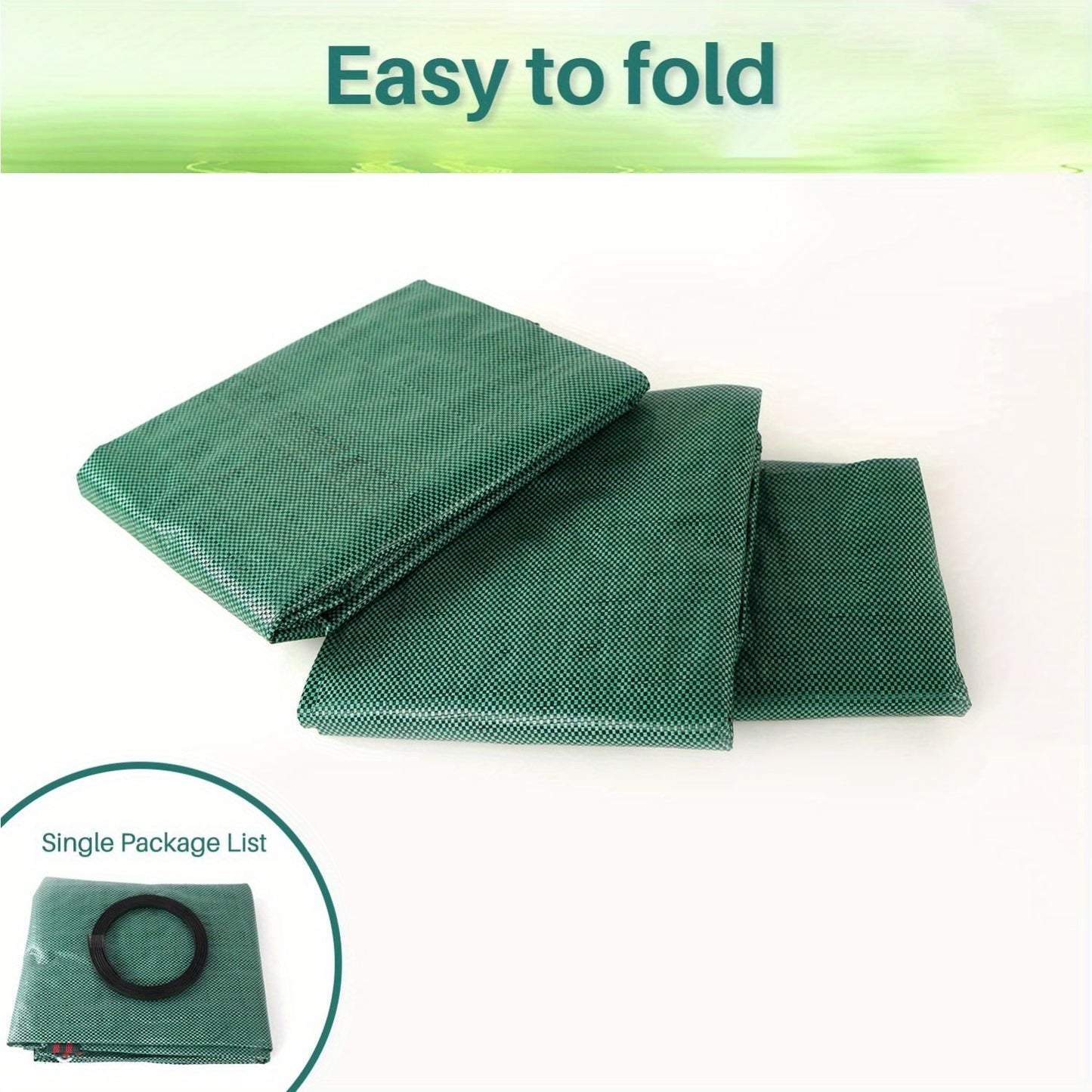 500-Litre/272-Litre Garden Waste Bags, Heavy-Duty Garden Bags, Reusable Garden Bags with Handles, Ideal for Collecting Garden Waste, Plant Cuttings, Grass Clippings And Fallen Leaves
