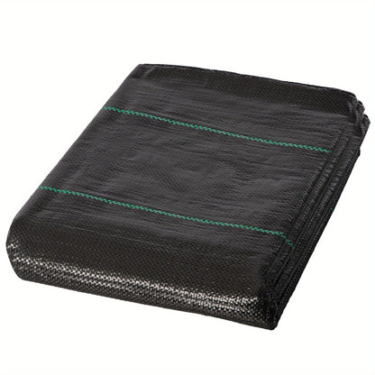 Weed Membrane Heavy Duty - 1M X 10M Weed Control Membrane - Garden Membrane Weed Control - Weed Control Fabric - Weed Suppressant Membrane, Weed Barrier Fabric, Weed Matting - Black