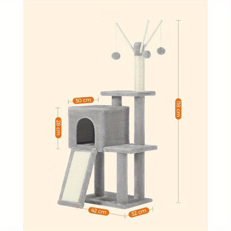 Cat Tree, Cat Tower for Indoor Cats, Kittens