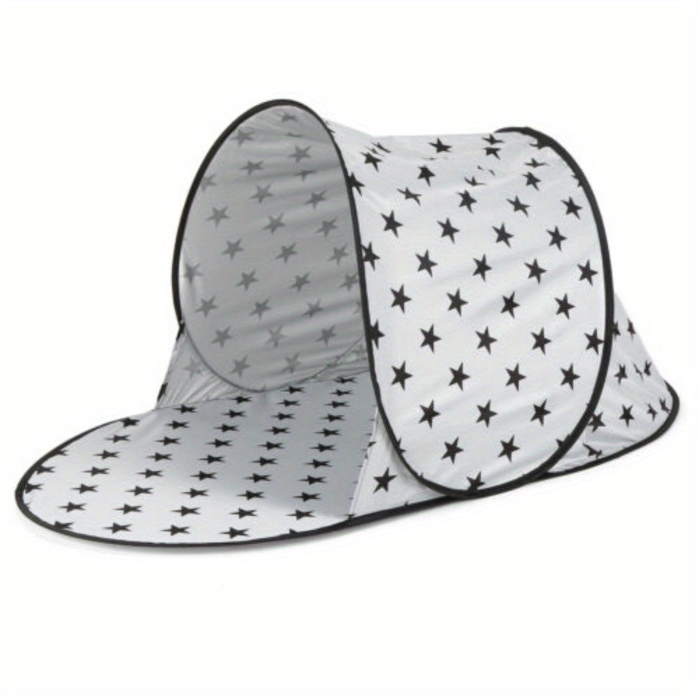 1pc Camping Tent New Non-Waterproof Pop Up Sturdy UV Protection Tent for Beach Sunshade