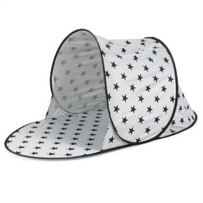 1pc Camping Tent New Non-Waterproof Pop Up Sturdy UV Protection Tent for Beach Sunshade