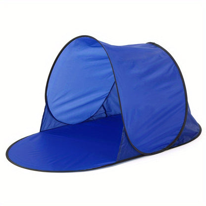 1pc Camping Tent New Non-Waterproof Pop Up Sturdy UV Protection Tent for Beach Sunshade