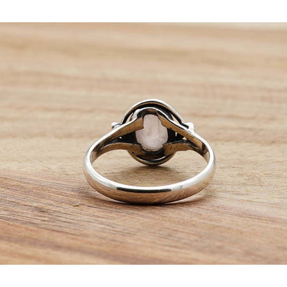 925 Sterling Silver Natural Gemstone Designer Ring~ Natural Gemstone Ring ~ Amethyst, Labradorite, Rainbow Moonstone, Carnelian, Malachite, Gift For Birthday