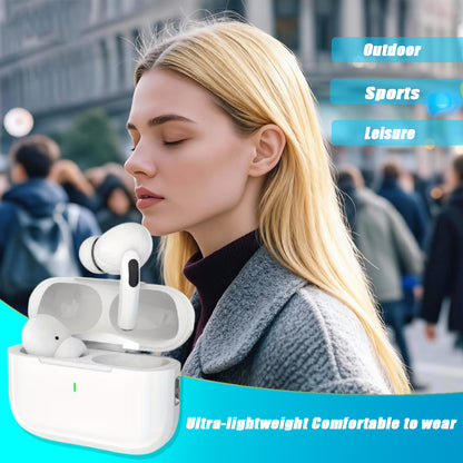 Wireless Earbuds, 2026 Wireless Ear Buds Wireless Earphones, Wireless Headphones Compatible with TWS 6.0/5.4/5.1/5.0, Including Charging Case, with Microphone, Ideal for Smartphones, Laptops, And Sports Activities
