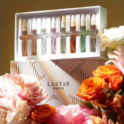 LASTAR Perfume Gift Set, Featuring 8 Pocket Perfumes of Each, a Collection of Fresh And Fragrant Long-Lasting Scents for Women, with a Variety of Woody, Fruity, And Floral Aromas, an Essential Item for Home And Outings