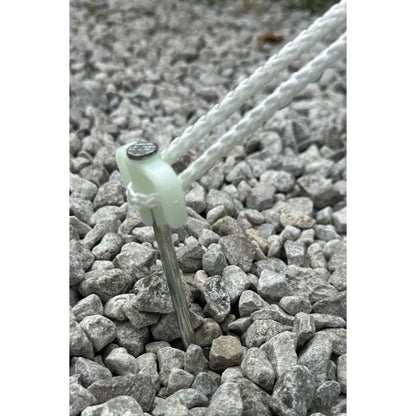 [Heavy Duty] 20pcs Glow in the Dark Heavy Duty Camping Tent Peg stakes with storage box