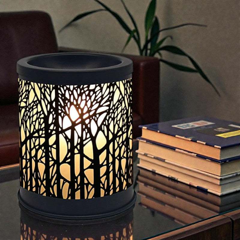 Electric Aroma Lamp Fragrance Diffuser Wax Tart Warmer and Oil Burner plus Scented Wax Melts
