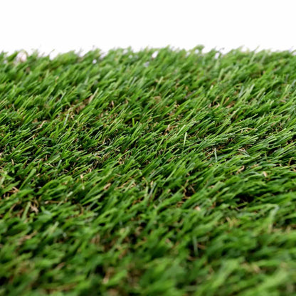 WALPLUS 4mx1m Roll 20mm Pile Height Carpet Artificial Grass Astro Garden Lawn High Density Durability Realistic Looking Pets Friendly Fake Turf Mat Floor for Patio Balcony Outdoor Indoor Self-Draining
