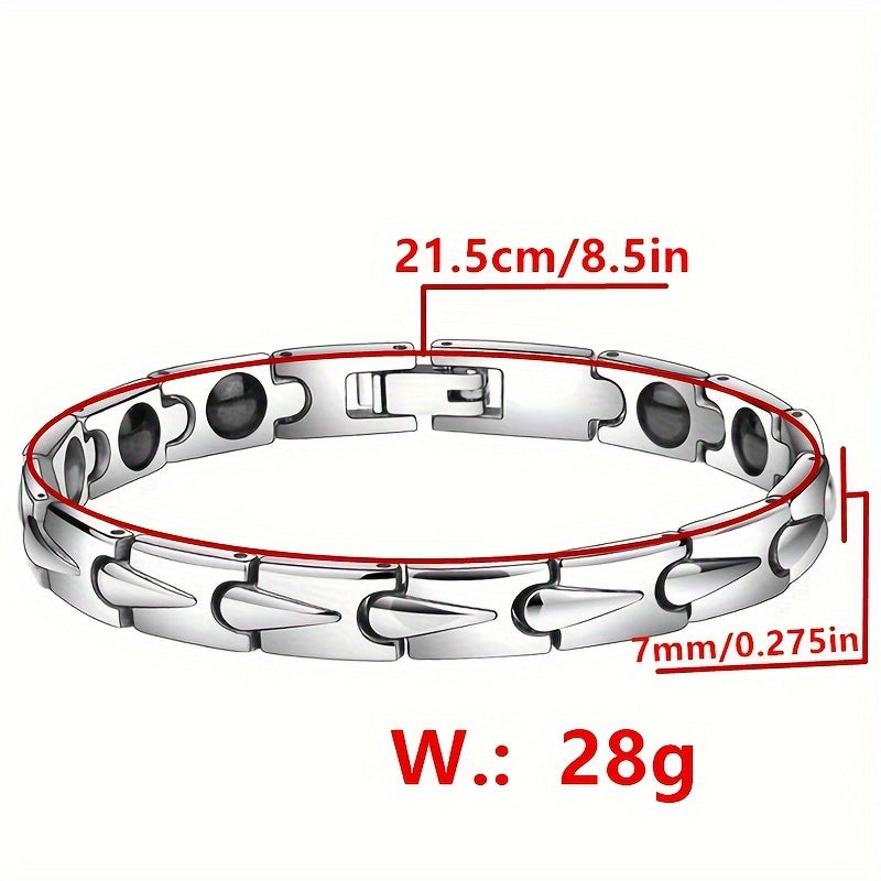 Teardrop-shaped Stylish Bracelet for Men and Women, Fashionable Couple's Bracelet, Gift for Lovers, Family, and Friends